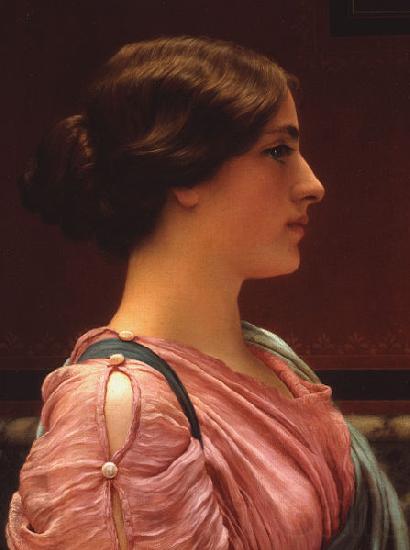 John William Godward A Classical Beauty